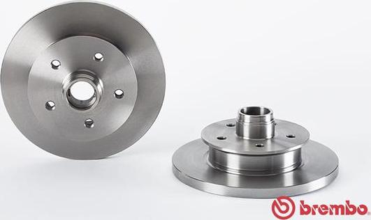 Brembo 08.5177.10 - Bremžu diski www.autospares.lv