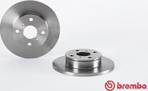 Brembo 08.5864.10 - Bremžu diski www.autospares.lv