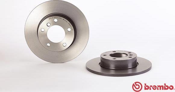 Brembo 08.5359.11 - Bremžu diski www.autospares.lv