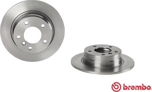 Brembo 08.5366.24 - Bremžu diski www.autospares.lv