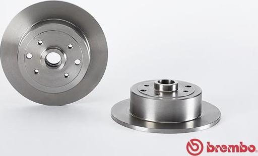 Brembo 08.5309.10 - Bremžu diski autospares.lv