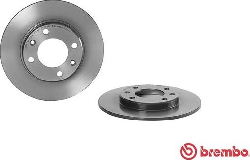 Brembo 08.5334.11 - Bremžu diski www.autospares.lv