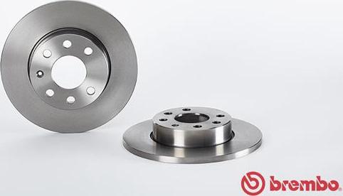 Brembo 08.8638.10 - Bremžu diski www.autospares.lv