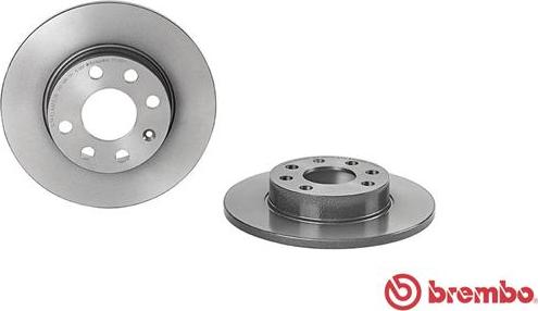 Brembo 08.8638.11 - Bremžu diski autospares.lv