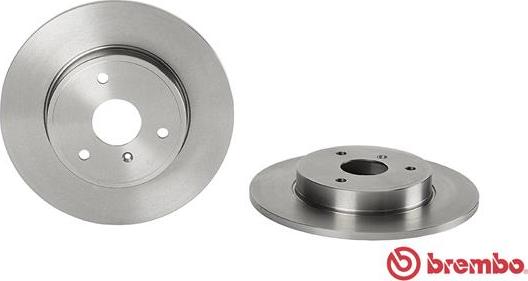 Brembo 08.8163.20 - Bremžu diski www.autospares.lv