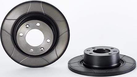 Brembo 08.8727.75 - Bremžu diski www.autospares.lv