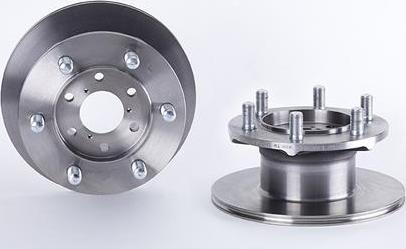 Brembo 08.3907.10 - Bremžu diski www.autospares.lv