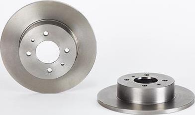 Brembo 08.3449.10 - Bremžu diski www.autospares.lv