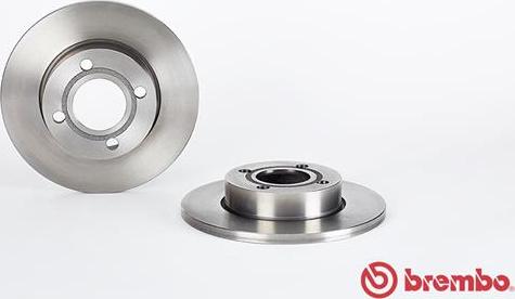 Brembo 08.2794.14 - Bremžu diski www.autospares.lv