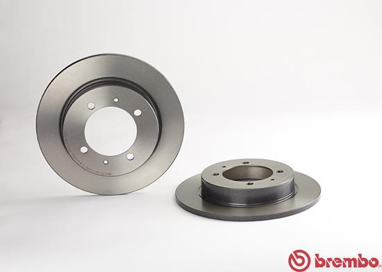 Brembo 08.7042.11 - Bremžu diski www.autospares.lv