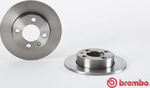 Brembo 08.7165.20 - Bremžu diski www.autospares.lv