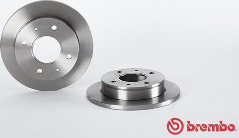 Brembo 08.7811.20 - Bremžu diski www.autospares.lv