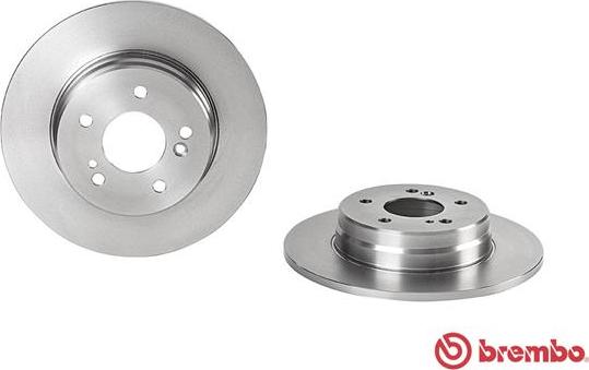 Brembo 08.7211.20 - Bremžu diski autospares.lv