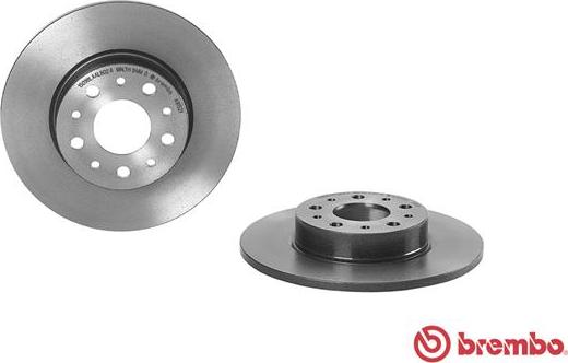 Brembo 08.A915.21 - Bremžu diski www.autospares.lv