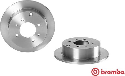 Brembo 08.A114.10 - Bremžu diski www.autospares.lv