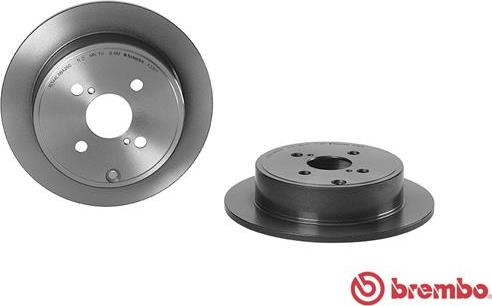 Brembo 08.A331.11 - Bremžu diski autospares.lv