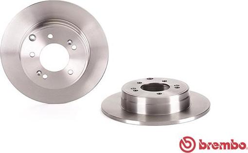 Brembo 08.A708.10 - Bremžu diski www.autospares.lv