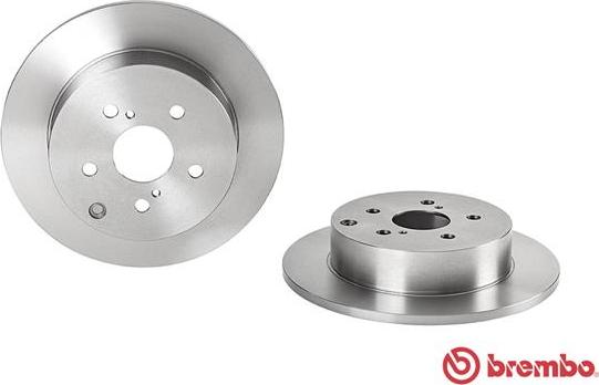 Brembo 08.B646.10 - Bremžu diski www.autospares.lv