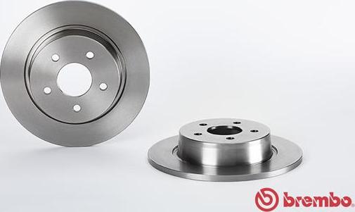 Brembo 08.B601.10 - Bremžu diski www.autospares.lv