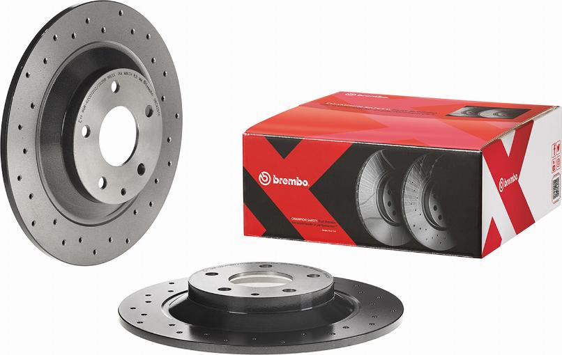 Brembo 08.C425.1X - Bremžu diski www.autospares.lv