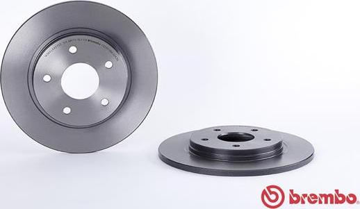 Brembo 08.N123.11 - Bremžu diski autospares.lv