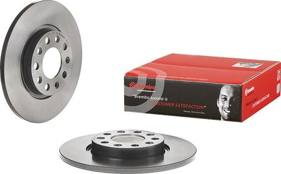 Brembo 08.N282.11 - Bremžu diski www.autospares.lv