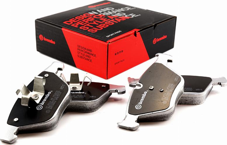 Brembo 07.B314.99 - High Performance Brake Pad Set www.autospares.lv