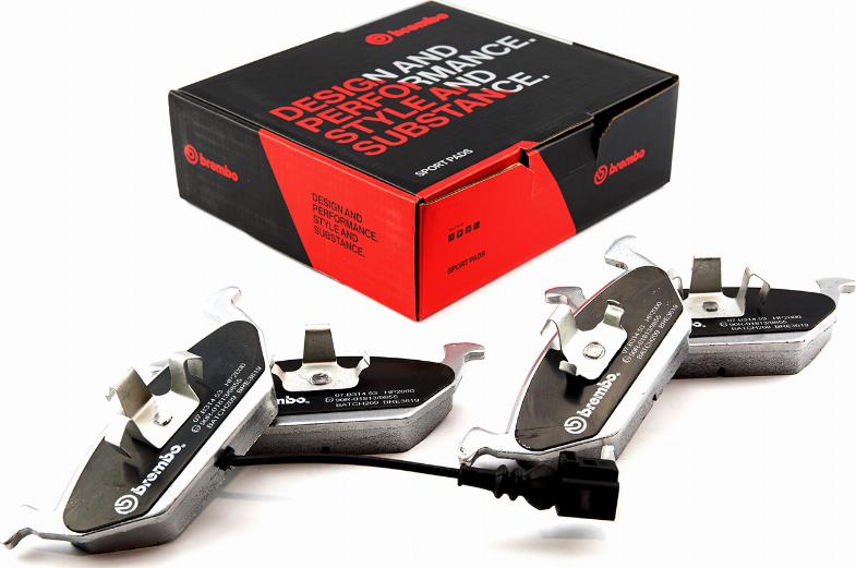 Brembo 07.B314.53 - High Performance Brake Pad Set www.autospares.lv