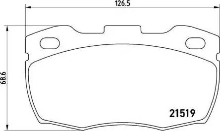 Brembo 07.B314.57 - Augstas veiktspējas bremžu uzliku komplekts www.autospares.lv