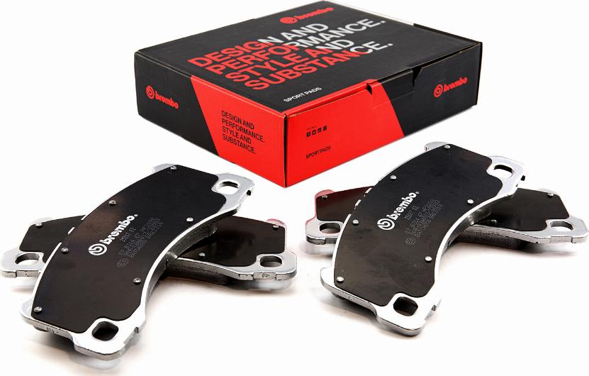 Brembo 07.B314.67 - Augstas veiktspējas bremžu uzliku komplekts www.autospares.lv