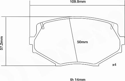 Brembo 07.B314.06 - Augstas veiktspējas bremžu uzliku komplekts www.autospares.lv