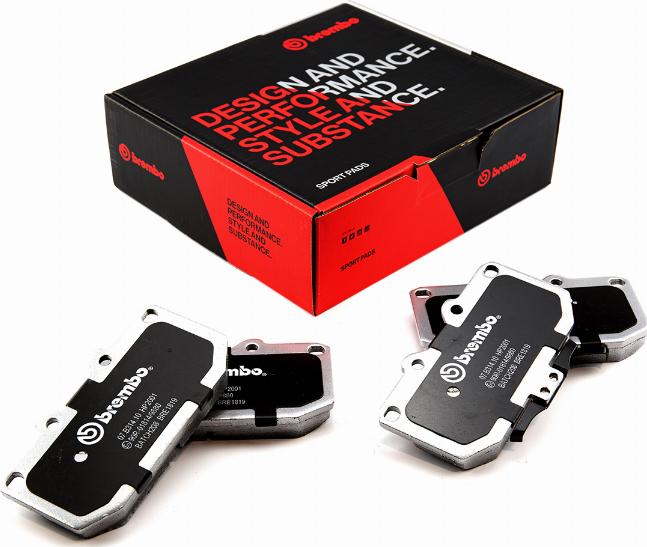 Brembo 07.B314.10 - High Performance Brake Pad Set www.autospares.lv