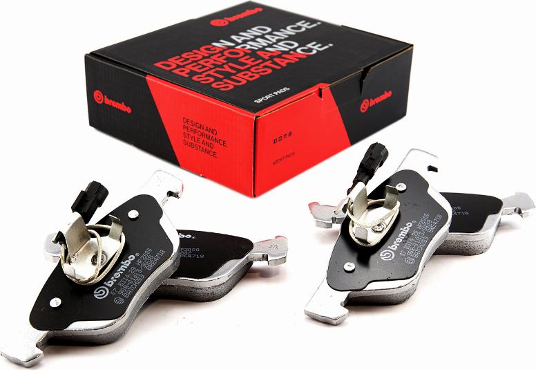 Brembo 07.B314.29 - High Performance Brake Pad Set www.autospares.lv