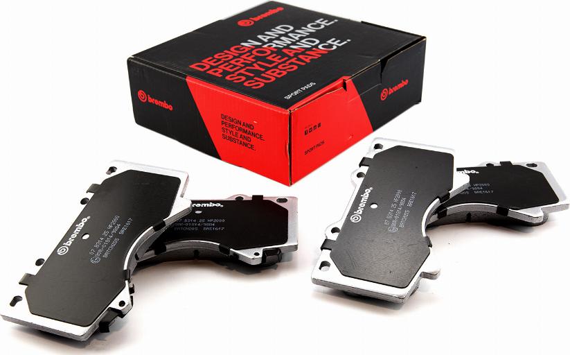 Brembo 07.B314.25 - High Performance Brake Pad Set www.autospares.lv