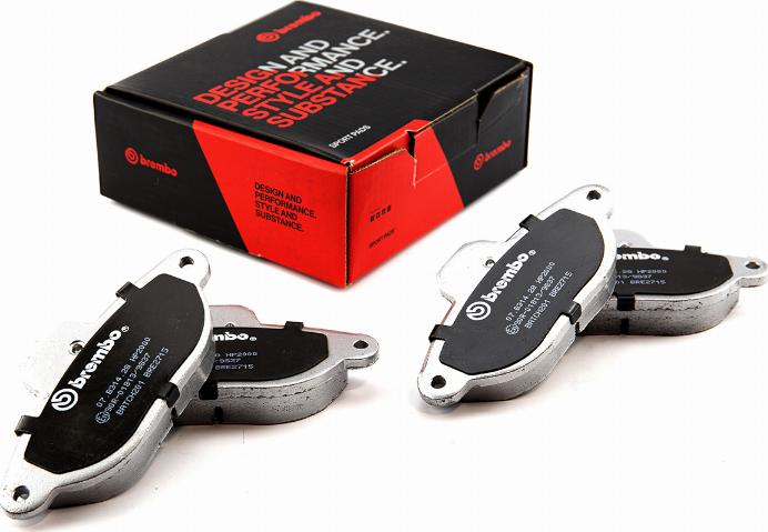 Brembo 07.B314.28 - High Performance Brake Pad Set www.autospares.lv