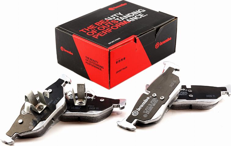 Brembo 07.B315.50 - High Performance Brake Pad Set www.autospares.lv