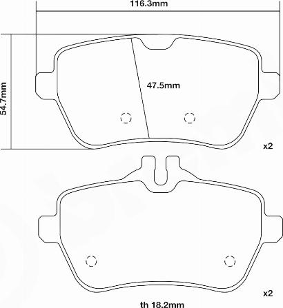 Brembo 07.B315.64 - Augstas veiktspējas bremžu uzliku komplekts www.autospares.lv