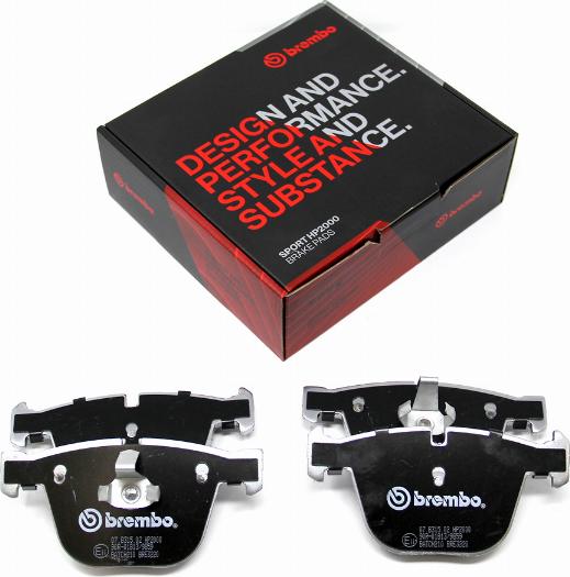 Brembo 07.B315.02 - Augstas veiktspējas bremžu uzliku komplekts www.autospares.lv