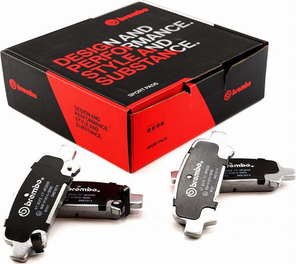 Brembo 07.B315.17 - High Performance Brake Pad Set www.autospares.lv