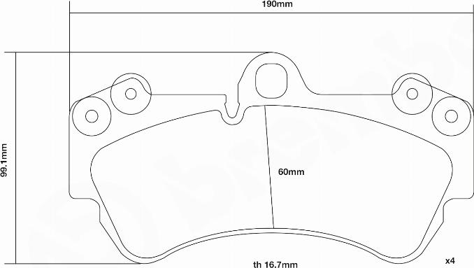 Brembo 07.D435.41 - Augstas veiktspējas bremžu uzliku komplekts www.autospares.lv