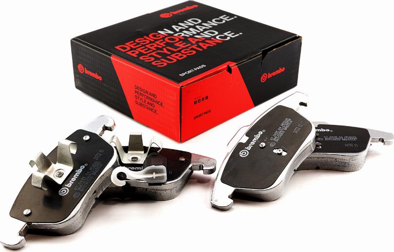 Brembo 07.D435.04 - High Performance Brake Pad Set www.autospares.lv