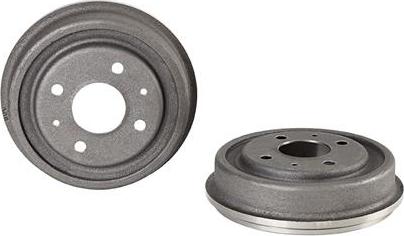 Brembo 14.7249.10 - Bremžu trumulis www.autospares.lv