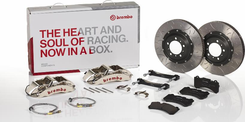 Brembo 1M3.8045AR - High Performance Brake Kit www.autospares.lv