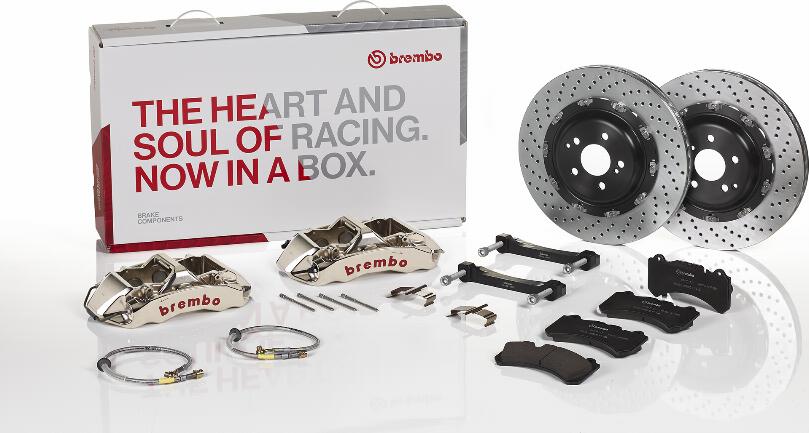 Brembo 1N1.9505AR - Augstas veiktspējas bremžu komplekts autospares.lv