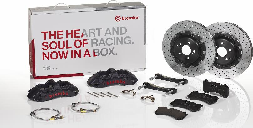 Brembo 1N1.9505AS - Augstas veiktspējas bremžu komplekts autospares.lv