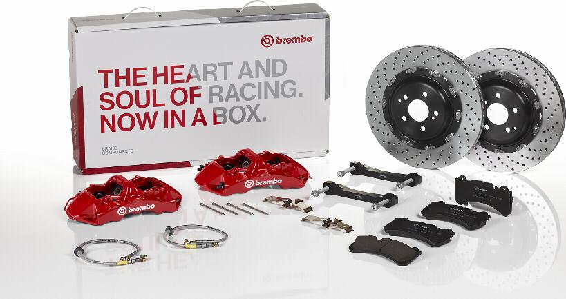 Brembo 1N1.9505A_ - Augstas veiktspējas bremžu komplekts autospares.lv