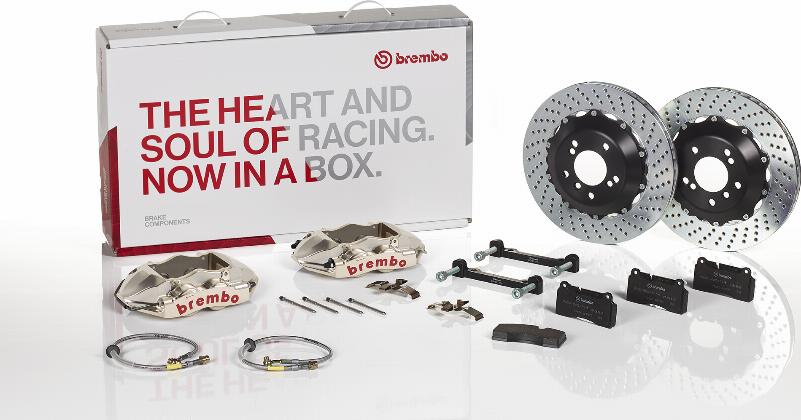 Brembo 2P1.9011AR - Augstas veiktspējas bremžu komplekts autospares.lv