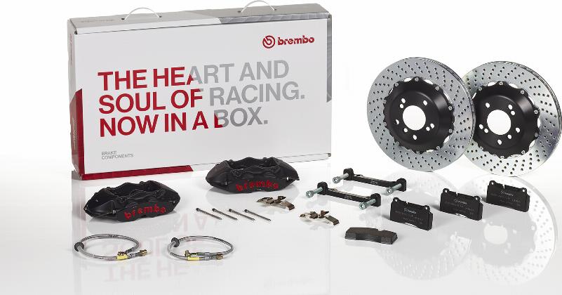 Brembo 2P1.9011AS - Augstas veiktspējas bremžu komplekts autospares.lv