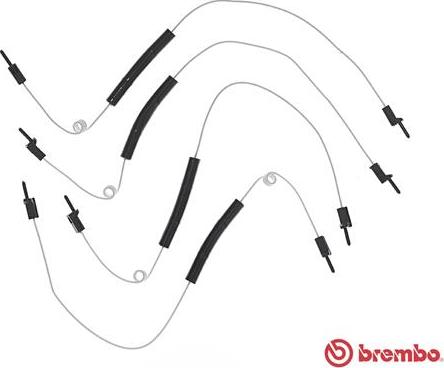 Brembo A 00 363 - Indikators, Bremžu uzliku nodilums www.autospares.lv