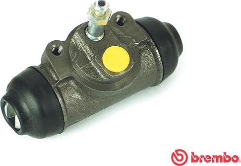 Brembo A 12 551 - Колесный тормозной цилиндр www.autospares.lv